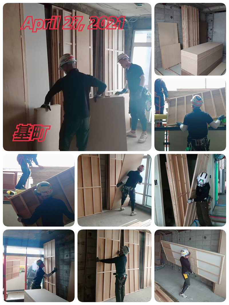 作業風景　広島　揚重　荷上げ　株式会社JPS　ブログ